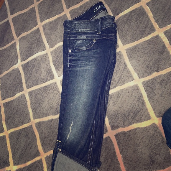 guess capri jeans